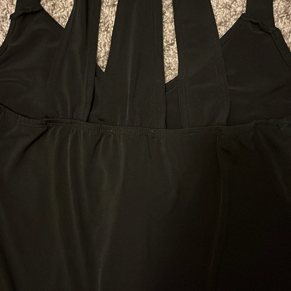 Maurices Black Ruffle Halter Tank Top size small - Picture 10 of 10